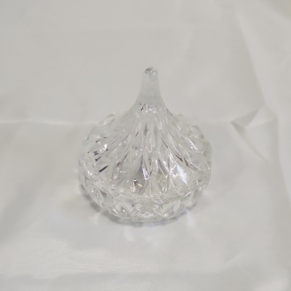 Source Unknown Crystal Clear Holder Previous Use Rings -glass - Picture 5 of 5